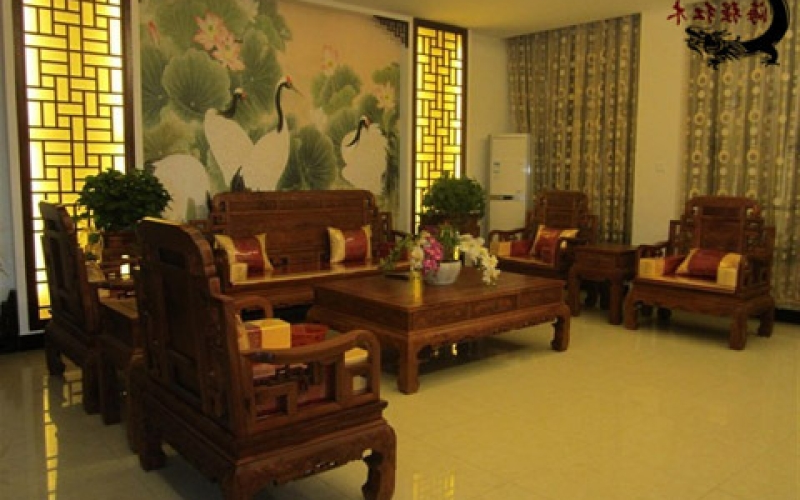 北京周总买的红木家具沙发